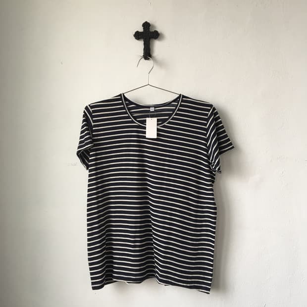 Stripe pattern t shirt