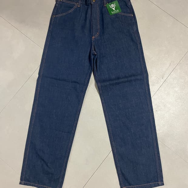 South2 West8 백포켓 스티치 데님 M 새제품