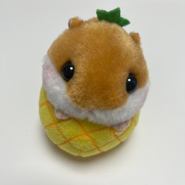 파인애플 햄스터 인형