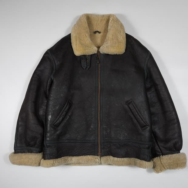 스투시 B-3 무스탕