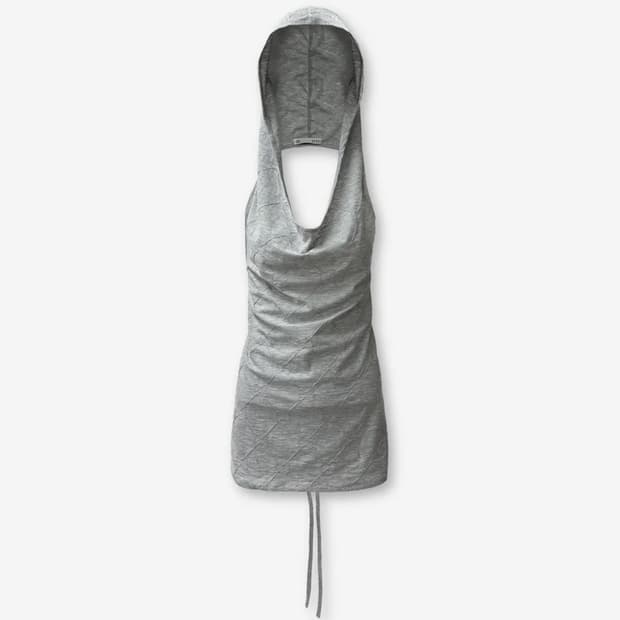 0104 공일공사 레이어드 후드 그레이