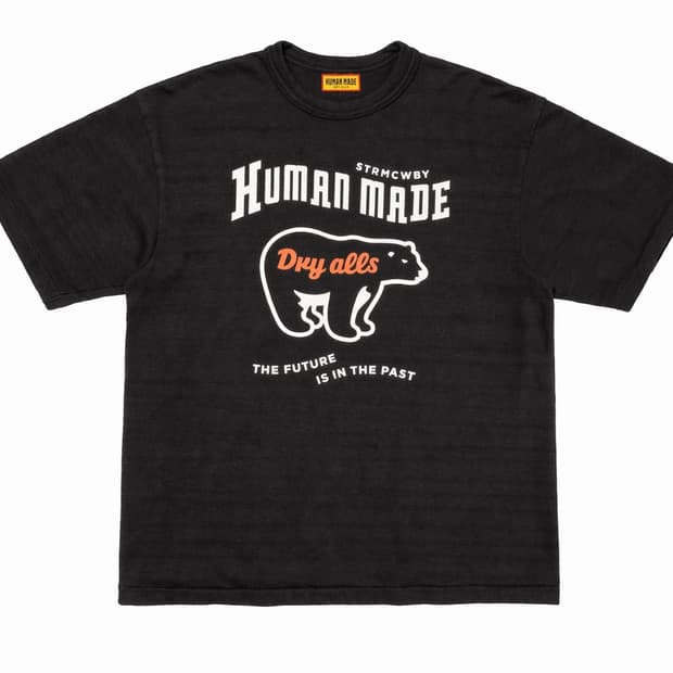 휴먼메이드 그래픽 #07 티셔츠 블랙