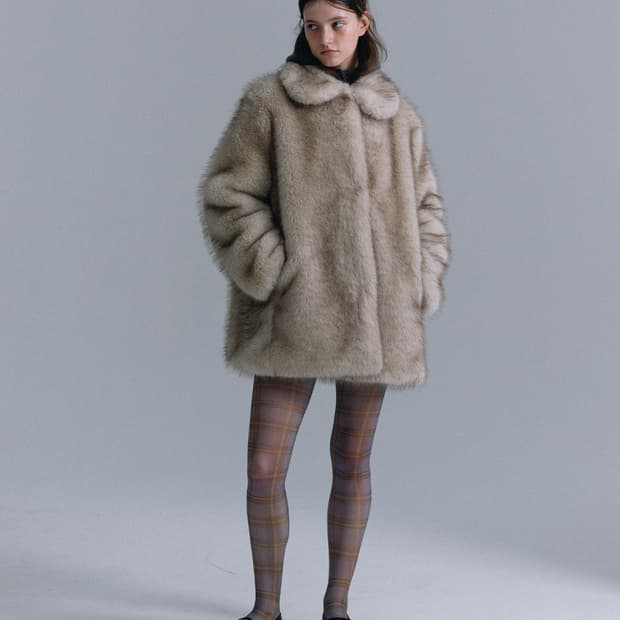 Haag 헤이그 한정판 퍼자켓 퍼코트 새상품