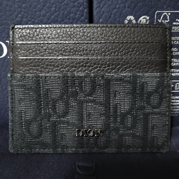 [풀구성] 디올 오블리크 카드홀더 카드지갑 