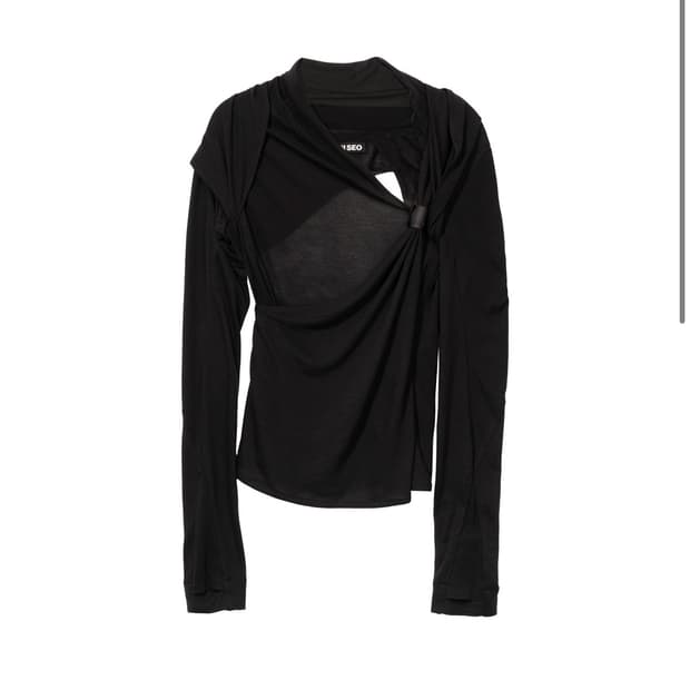 혜인서 Tied Long Sleeve Top 2사이즈