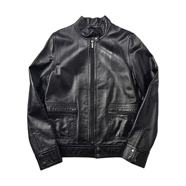 GIORDANO 우먼스 소가죽 자켓 S