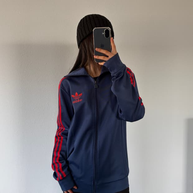 [L]아디다스 유로파 네이비 트랙탑 져지