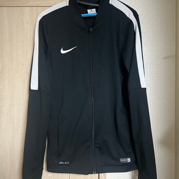 나이키 Kfa 국가대표 축구협회 블랙 져지 트랙탑 드라이핏