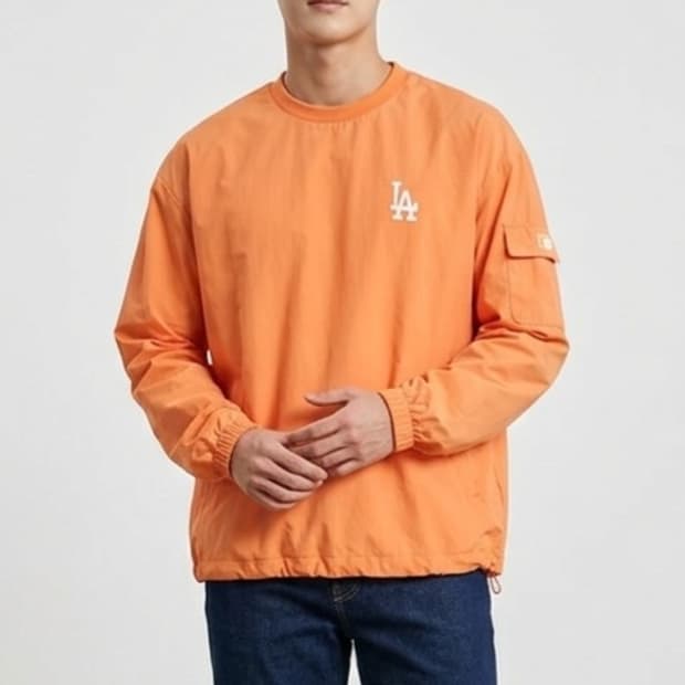 [95]MLB 냉감 긴팔 우븐 맨투맨