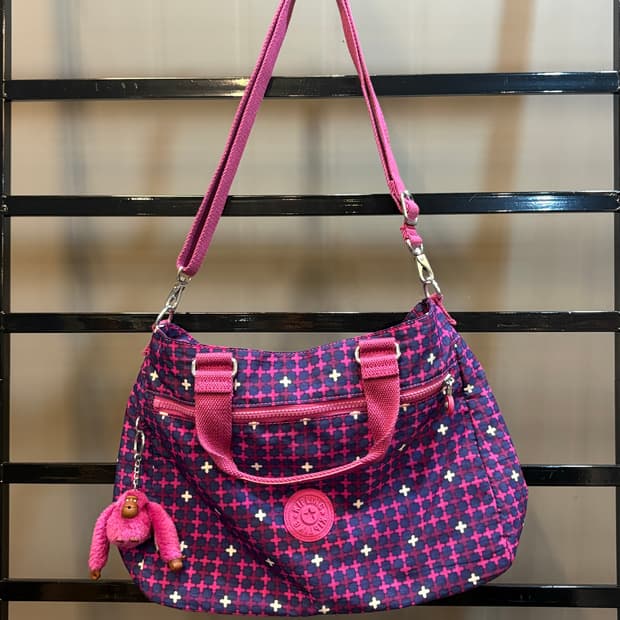 [FREE] 키플링 kipling 패턴 숄더백 3.9