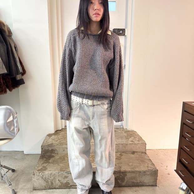 Inverallan Hand Knit  Heavy Wool Sweater