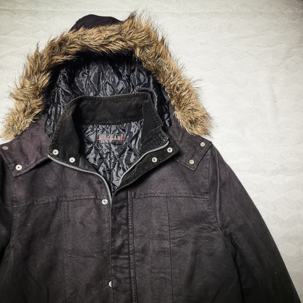 10s MORGAN HOMME Fur Hooded Parka