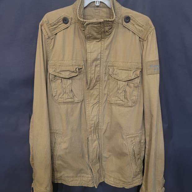 abercrombie 아베크롬비 빈티지 센티넬 밀리터리 야상 자켓 