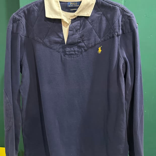 폴로 럭비티 네이비L