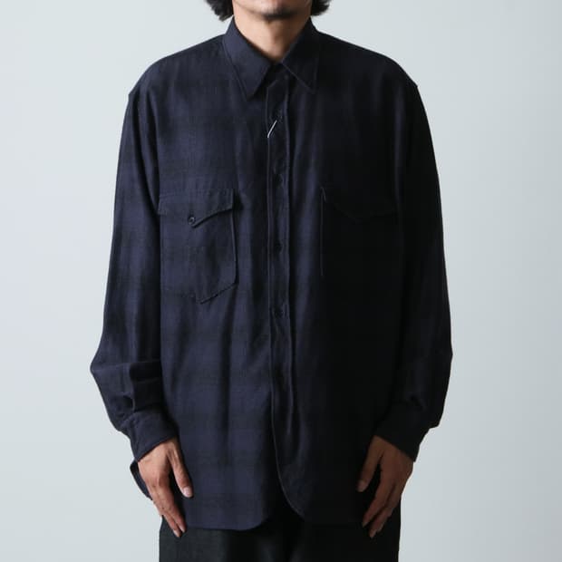 코모리 울실크셔츠 1사이즈