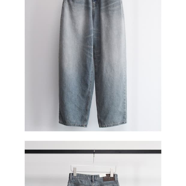 ootj 택))이오엔BALLOON LIGHT BOY DENIM 