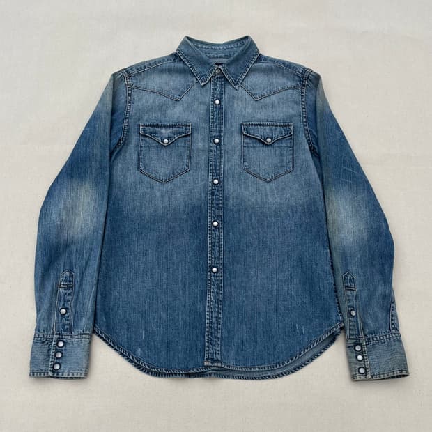 랄프로렌 웨스턴 데님 셔츠