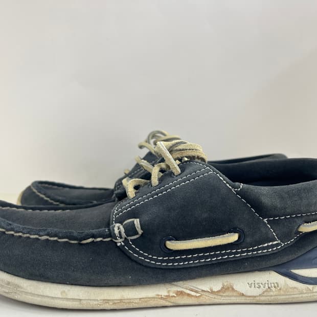 VISVIM 비즈빔 호크니 네이비 스웨이드 9