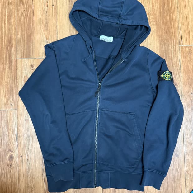 Stone Island Cotton Fleece Full Zip 22SS