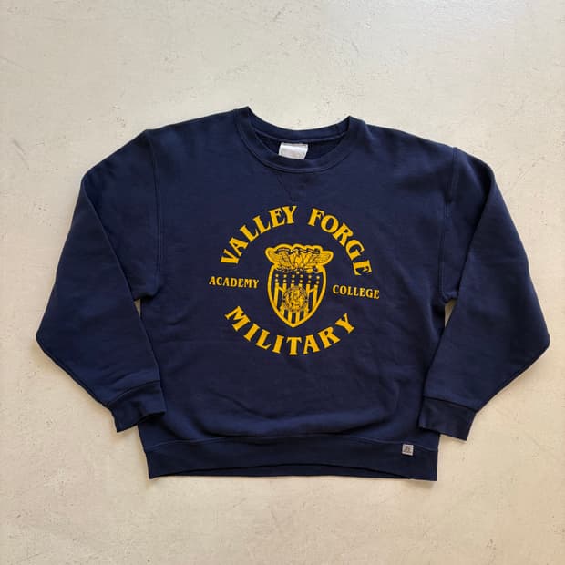 00’s military Academy Russell sweatshirt
