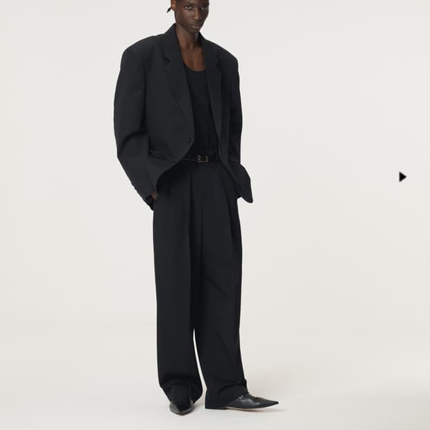 렉토 25fw 스트럭처 울 블랜드 싱글 자켓 S 삽니다