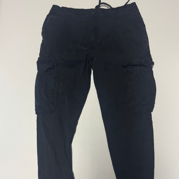 자라 ZARA 빅 포켓 반밴딩 카고 조거팬츠 33.8인치