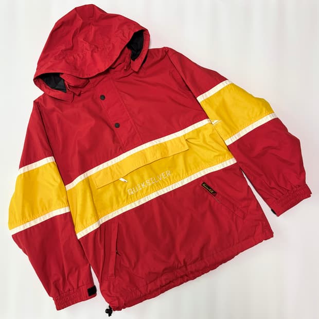 90s 퀵실버(Quiksilver) 엔트란트-GII 테크니컬 아노락 자켓