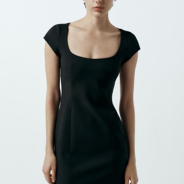 ZARA 자라 블랙 미니원피스