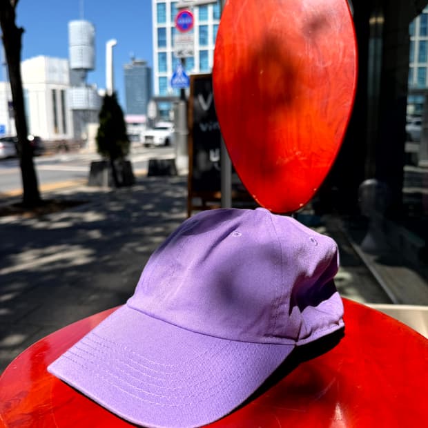Newhattan Classic Purple Cotton Cap