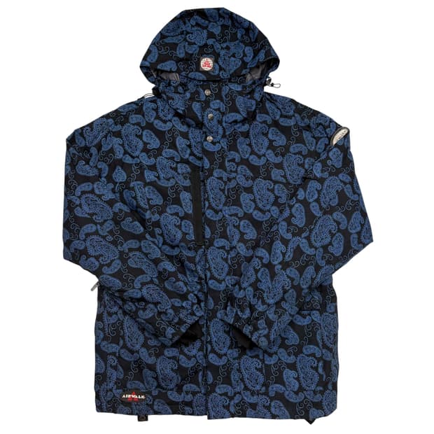 에어워크 올드스쿨 빈티지 페이즐리 패턴 바람막이 L
