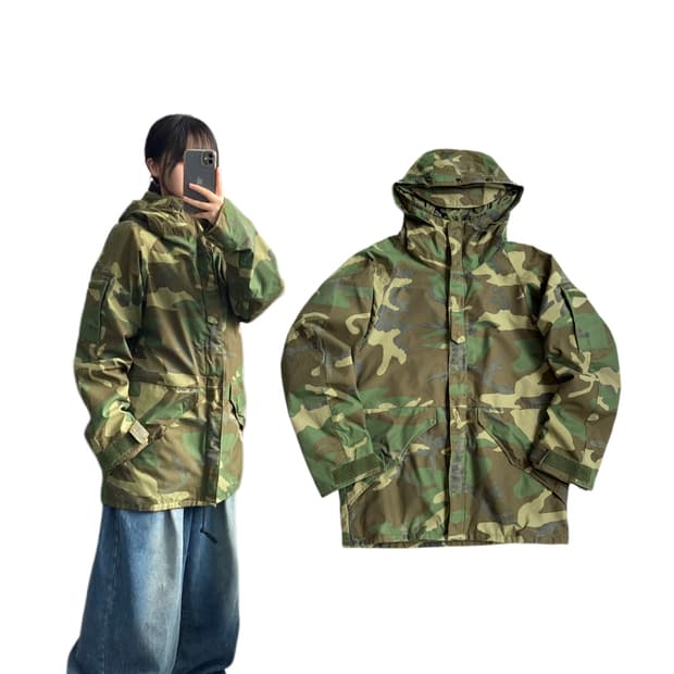 미군 OG 우드랜드 고어텍스 파카 자켓