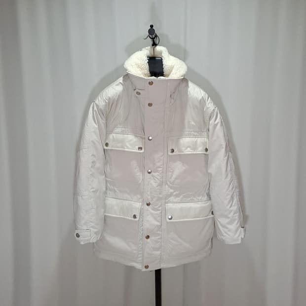 (택포) 헤지스 22FW 탈착퍼 구스다운점퍼 100 B310