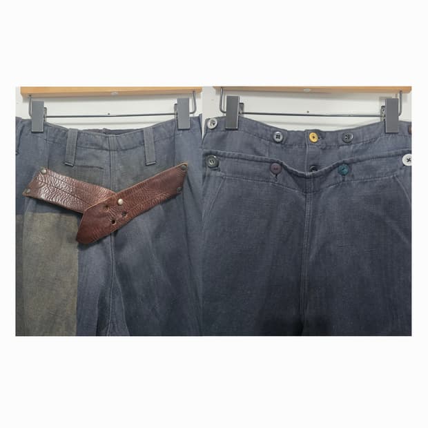 Klasica wide broadfall pants