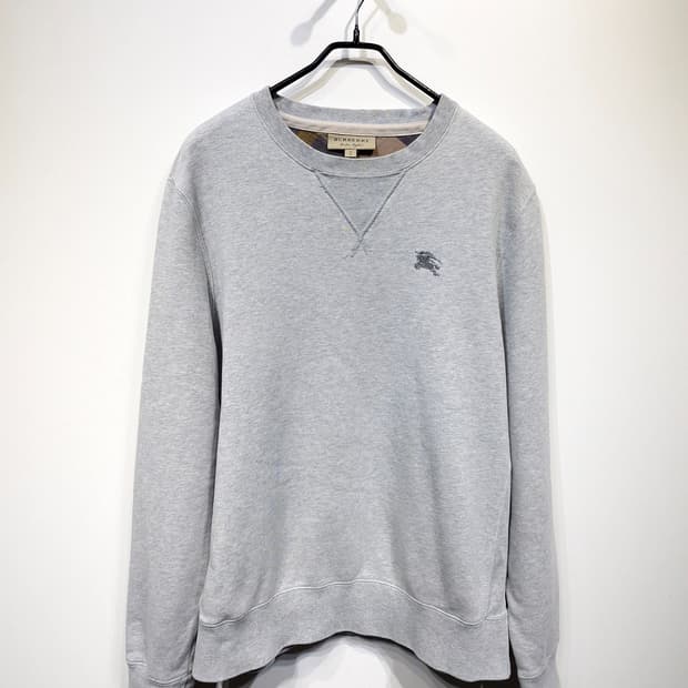 BURBERRY 버버리 아카이브 기사 자수 로고 맨투맨(XL)