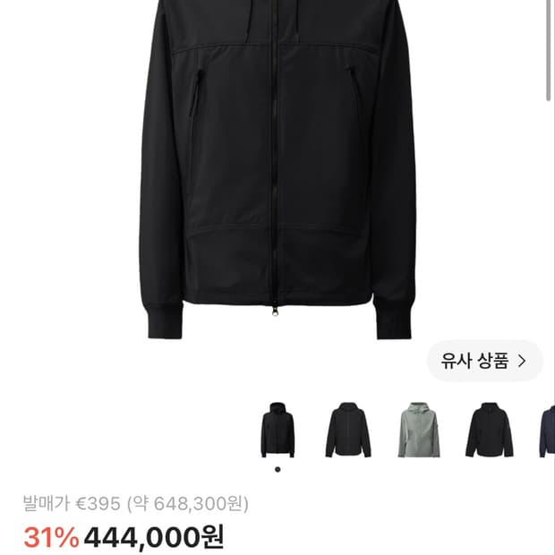 Cp컴퍼니 쉘 r 고글 자켓