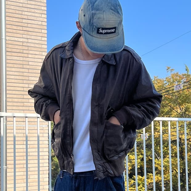 빈티지 레더 자켓