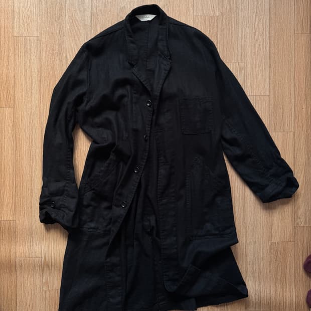 WARDROBE 41 POET HERRINGBONE COAT L