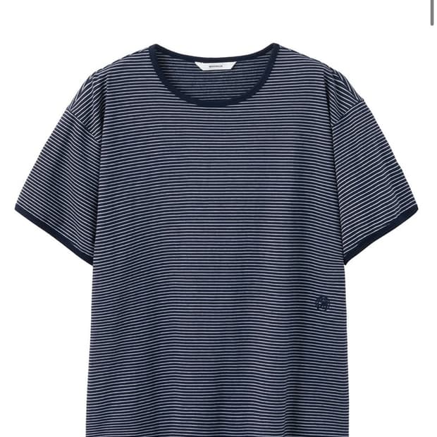 문선 UNISEX Marine Stripe Ringer T
