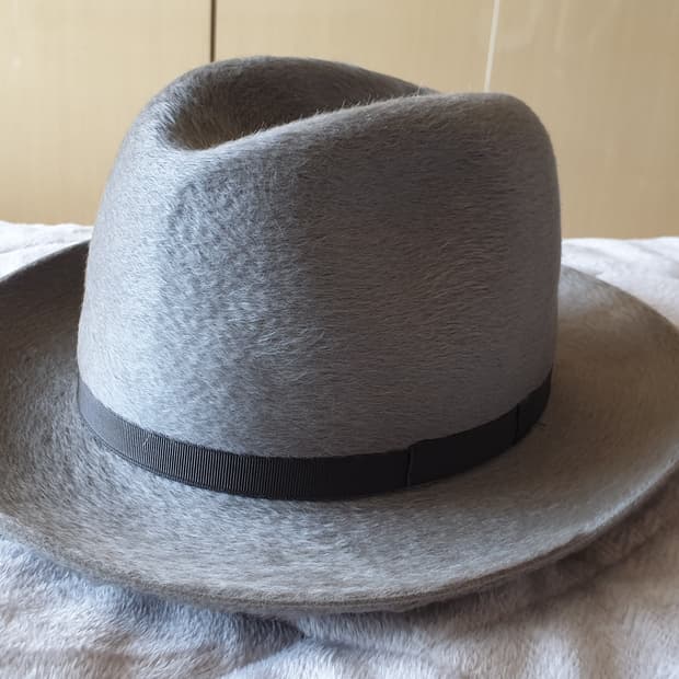 Guerra 1855 그레이 페도라 59 Large