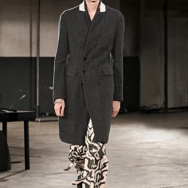 [S] 드리스 반 노튼 primo 카고 팬츠 사이키델릭 패턴