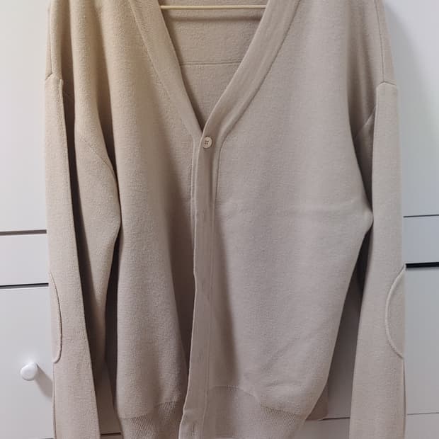 쿠어 가디건 베이지 S