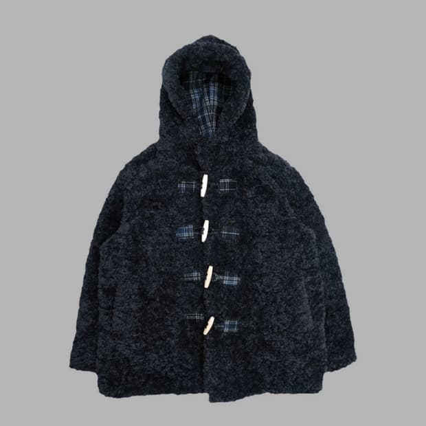 직거래) 더뮤지엄비지터 퍼 자켓 코트