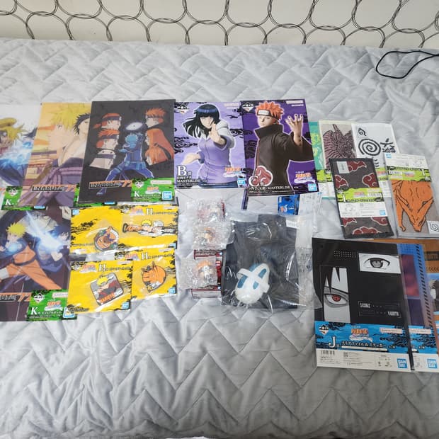 일괄) 제일복권 나루토 페인 C상+히나타 B상+F상 + G상 초코노코