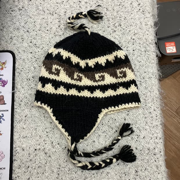 N169 빈티지 니트 비니