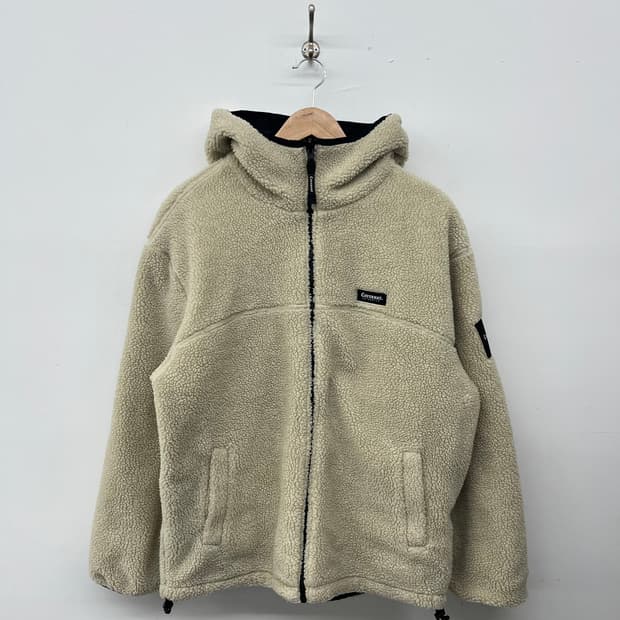 커버낫 후리스 집업 아이보리 남XL