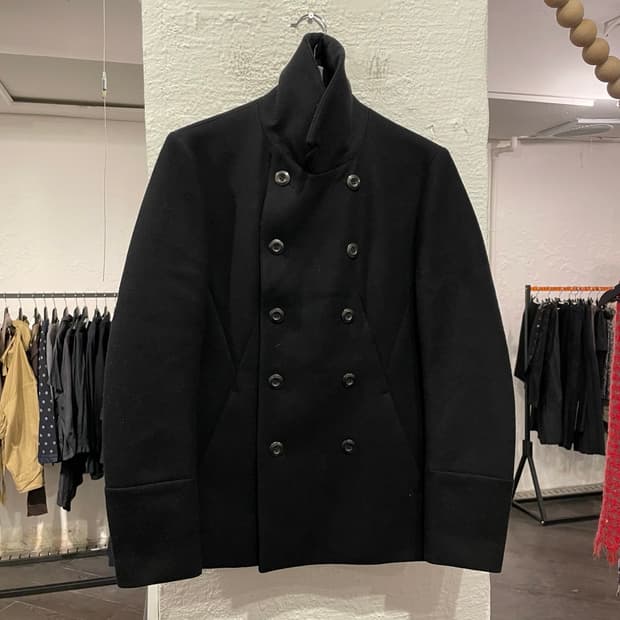 어태치먼트 캐시미어 피코트