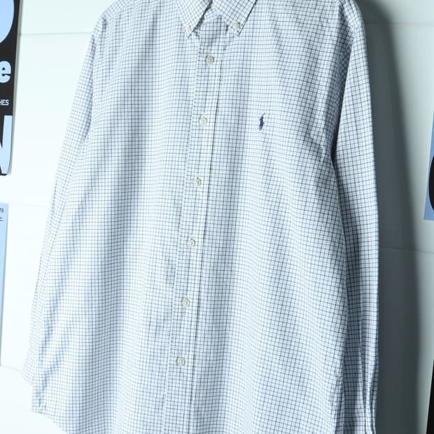 (XL-2XL) 폴로 랄프로렌 셔츠 남방 USA 잔체크-H3H33991