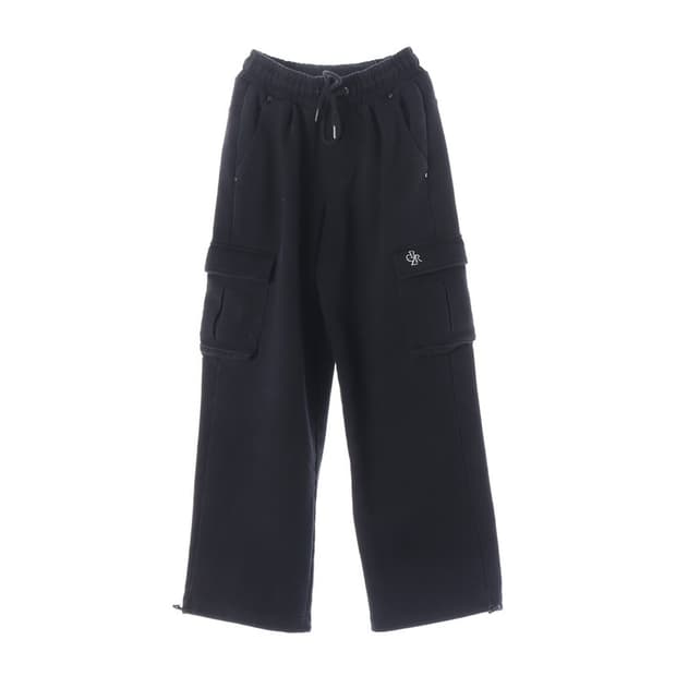 시티브리즈 로고 와이드 카고 조거 팬츠 S