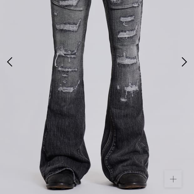 제이디드 런던 부츠컷 데님