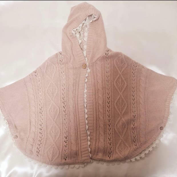 어스뮤직 모리걸 핑크 케이프 판매합니다